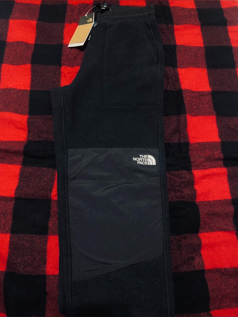 NWT The North Face Men’s Retro Denali Fleece Pants Black XS